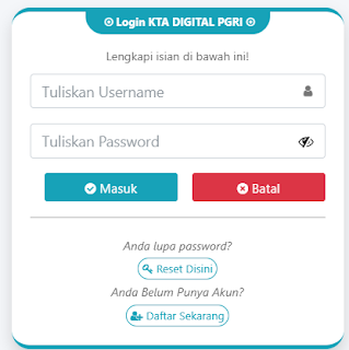 Register PGRI Sulut - Persatuan Guru Republik Indonesia Cabang Sulut
